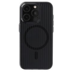 Accezz Lite Backcover mit MagSafe | Fluted | Apple iPhone 15 Pro - Smokey Clear