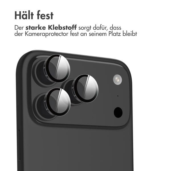 imoshion 2er Pack Kameraobjektivschutz für das Apple iPhone 17 Pro / 17 Pro Max - Transparent