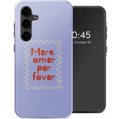 Selencia Vivid Back Cover Samsung Galaxy S24 FE - More Amor