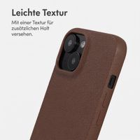 imoshion Texture Backcover Apple iPhone 14 / 13 - Dunkelbraun