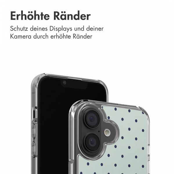 imoshion Design Hülle Apple iPhone 17 - Polka Dot Mintgroen