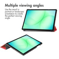 imoshion Trifold Klapphülle Samsung Galaxy Tab A11 Plus - Rot