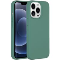 Accezz Liquid Silikoncase mit MagSafe iPhone 13 Pro - Dunkelgrün