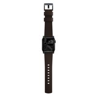 Nomad Active Pro Armband für das  Apple Watch Series 1 t/m 11 / SE / Ultra (44/45/46/49 mm) - Brown / Black