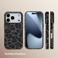 Selencia Sabi Backcover Leopardenmuster mit MagSafe Apple iPhone 17 Pro - Midnight Black
