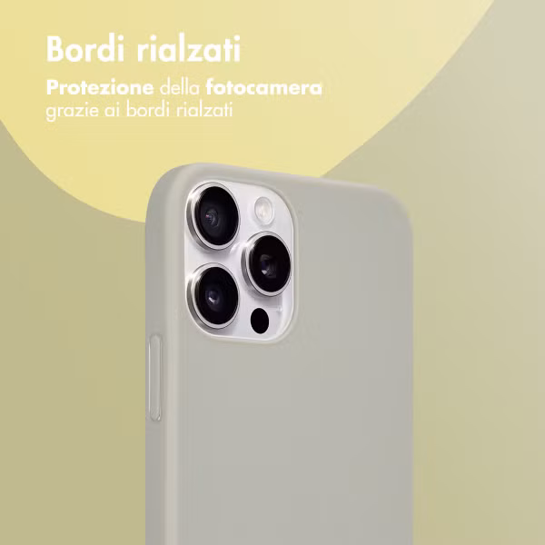 imoshion TPU Color Cover Apple iPhone 12 (Pro) - Grau