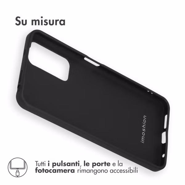 imoshion TPU Color Cover Xiaomi Redmi Note 11 (4G) / Note 11S (4G) - Schwarz
