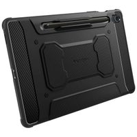 Spigen Rugged Armor Pro Klapphülle für das Samsung Galaxy Tab S10 Lite / S10 FE / S9 FE - Schwarz