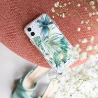 Selencia Zarya Fashion-Backcover mit zuverlässigem Schutz Apple iPhone 13 Pro Max - Green Jungle Leaves
