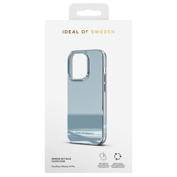 iDeal of Sweden Mirror Case für das iPhone 14 Pro - Sky Blue