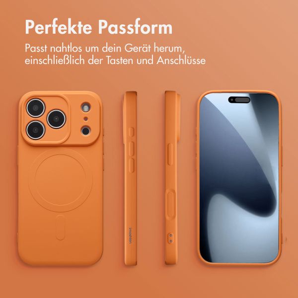 imoshion Color Back Cover mit MagSafe Apple iPhone 17 Pro - Neon Orange