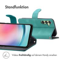 imoshion Klapphülle mit Kordel Samsung Galaxy A25 (5G) - Türkis