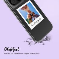 Personalisierte Hülle mit Polaroid iPhone 16 pro max - Transparent