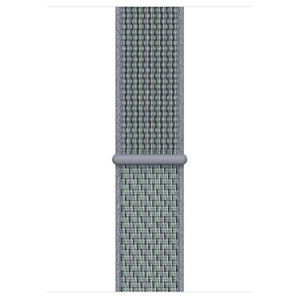 Apple Nike Sport Loop Armband für Apple Watch Series 1-10 / SE / Ultra (2) - 42/44/45/46/49 mm - Obsidian Mist