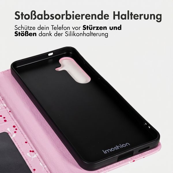imoshion Design Klapphülle Samsung Galaxy S25 FE - Blush Berries
