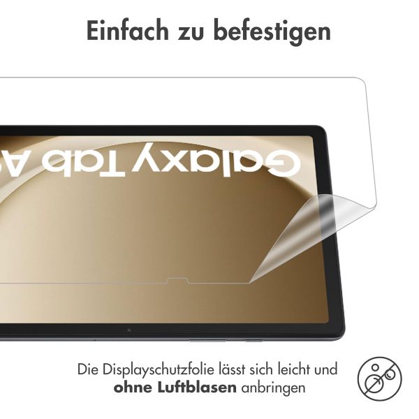 imoshion Doppelpack Ultra Clear Schutzfolie für das Samsung Galaxy Tab A9 Plus - Transparent