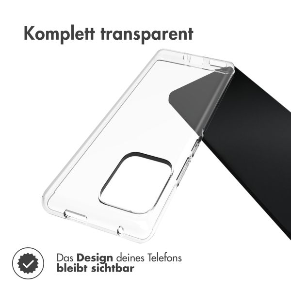 Accezz TPU Clear Cover für das Motorola Edge 40 Pro - Transparent