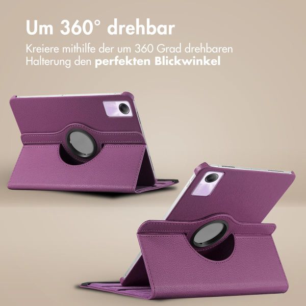 imoshion 360° drehbare Klapphülle Xiaomi Redmi Pad SE - Violett