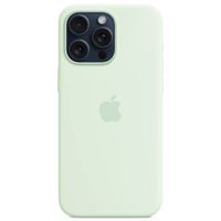 Apple Silikon-Case MagSafe für das Apple iPhone 15 Pro Max - Soft Mint