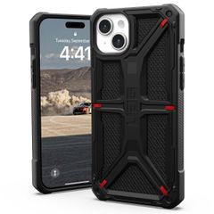 UAG Monarch Backcover für das iPhone 15 Plus - Kevlar Black