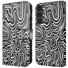 imoshion Design Klapphülle Samsung Galaxy S23 FE - Black And White
