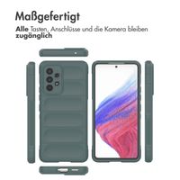 imoshion EasyGrip Back Cover für das Samsung Galaxy A53 - Dunkelgrün