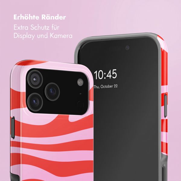Selencia Vivid Back Cover Apple iPhone 18 Pro - Dream Swirl Pink