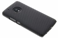 Carbon Look Hardcase-Hülle für Motorola Moto G5 Plus