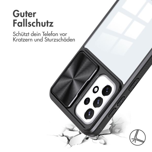 imoshion Back Cover mit Kameraschieber Samsung Galaxy A33 - Schwarz
