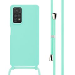 imoshion SilikonHülle mit Band Xiaomi Redmi Note 11 Pro - Mintgrün