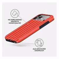 Burga Tough Back Cover MagSafe Apple iPhone 18 Pro Max - Pomegranate