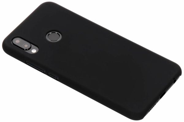 Schwarze Unifarbene Hardcase-Hülle für Huawei P20 Lite