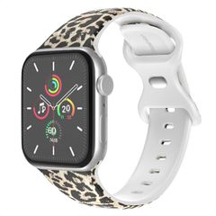 imoshion Silikon-Armband⁺ für Apple Watch Series 1 t/m 11 / SE / Ultra (44/45/46/49 mm) - Leopard