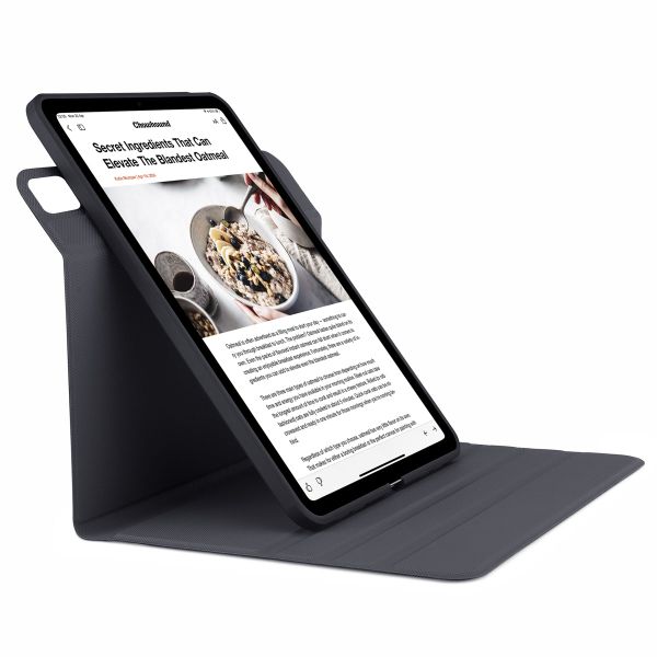 Pipetto Origami No5 Rotating Folio Case Apple iPad Pro 13 (2024) M4 - Schwarz