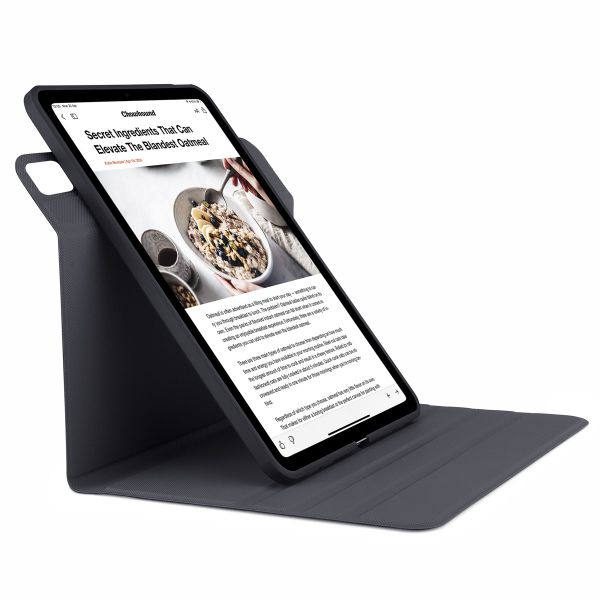 Pipetto Origami No5 Rotating Folio Case für das iPad Pro 13 (2024) M4 - Schwarz