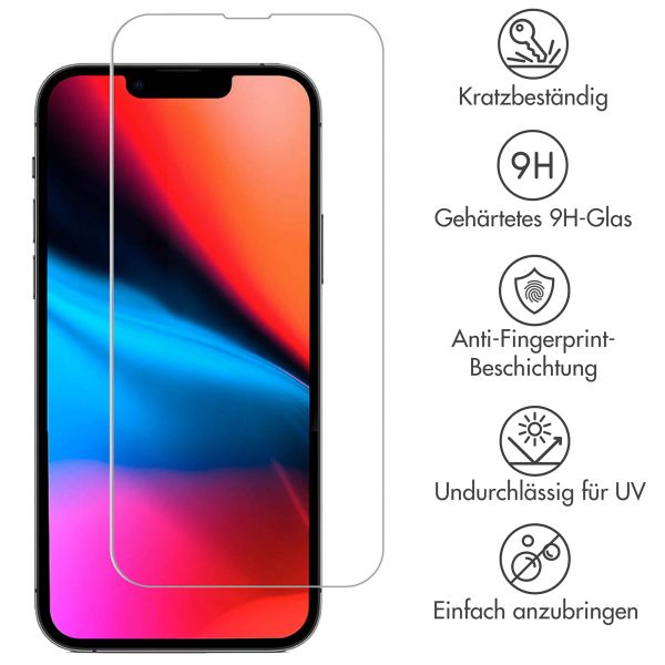 Accezz Screen Protector aus gehärtetem Glas Apple iPhone 13 Pro Max / 14 Plus