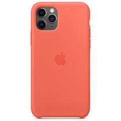 Apple Silikon-Case Clementine Orange für das Apple iPhone 11 Pro