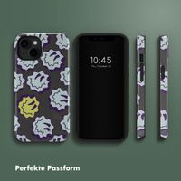 Selencia Vivid Rückabdeckung mit MagSafe Apple iPhone 14 - Wavy Smiley Green