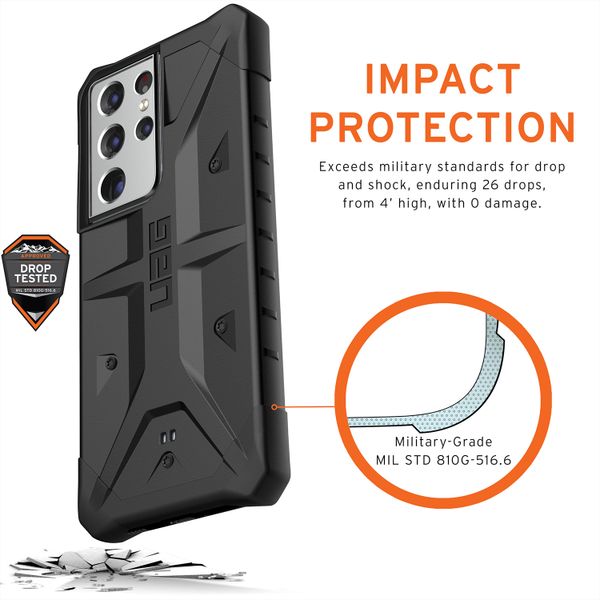 UAG Pathfinder Case für das Samsung Galaxy S21 Ultra - Schwarz