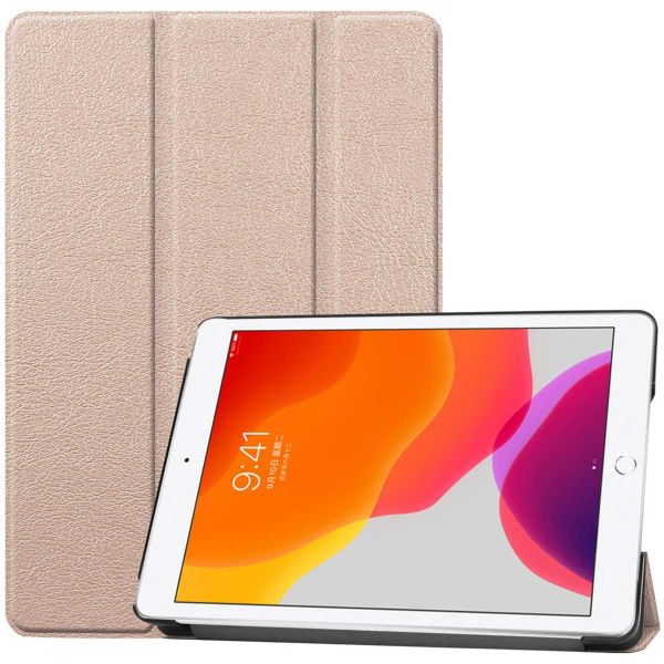 imoshion Trifold Klapphülle Rose Gold iPad 9 (2021) 10.2 Zoll / iPad 8 (2020) 10.2 Zoll / iPad 7 (2019) 10.2 Zoll 