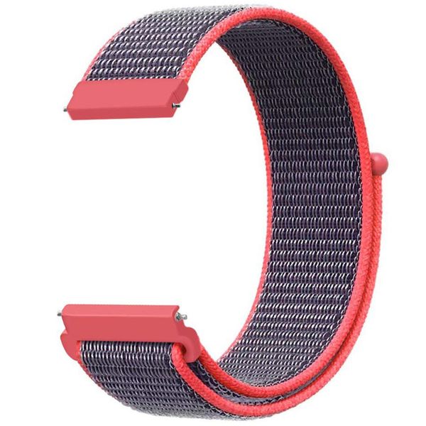 imoshion Nylonarmband für das  Samsung Galaxy Watch 3 (45 mm) / Watch (46 mm) / Gear S3 Frontier / Gear S3 Classic (22 mm) - Rot