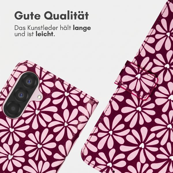 imoshion Design Klapphülle Samsung Galaxy A36 - Bloom Love Blush