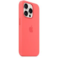 Apple Silikon-Case MagSafe für das iPhone 15 Pro - Guava