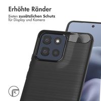 imoshion Brushed Back Cover Motorola Moto G86 Power - Schwarz