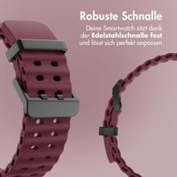 imoshion Ocean Silikonarmband für das  Samsung Galaxy Watch Ultra (2024/2025) - Wine Red