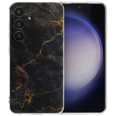 imoshion Design Hülle Samsung Galaxy S24 - Black Marble