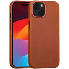 dbramante1928 ﻿Roskilde Back Cover MagSafe für das Apple iPhone 15 - Braun