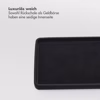 Selencia Olyn Abnehmbare Bookcase mit MagSafe Samsung Galaxy S24 Ultra - Schwarz