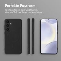 imoshion Color Back Cover mit MagSafe Samsung Galaxy S24 Plus - Schwarz