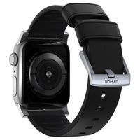 Nomad Active Pro Band für die Apple Watch Series 1 bis 10 / SE / Ultra (2) (44/45/46/49 mm) - Schwarz/Silber